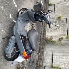 原付　ヤマハ　aprio 黒