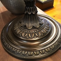 ステンドグラス　アンティーク　ヴィンテージ　スタンドライト　の画像