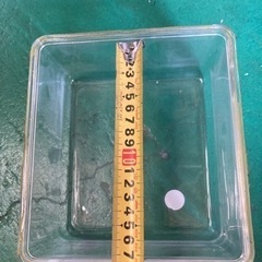 メダカなどの小分け水槽などに。