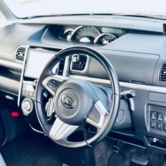 【交換・下取可】 ダイハツ タント カスタム RS ターボ‼️ スマートアシスト トップエディション✨　車検ロング‼️ 両側パワースライドドア‼️ 衝突被害軽減ブレーキ⚡️ 誤発進抑制✨　先行車発進警告‼️　大人気の『x07/ブラックパール』 ターボでスイスイ走ります♪　T`z製ドライブレコーダー&レーダー付き‼️ 純粋オプション8インチナビ装備✨　中々出ません‼️ この機会に✨の画像