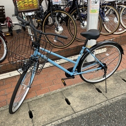 ⭐️使用期間1ヶ月のみ⭐️超美品 asahi 27インチ自転車 シティサイクル あさひ