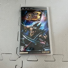 PSPソフト　モンハンポータブル3rd   500円