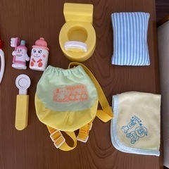 【お取引き中】アンパンマン　ドクターとお世話セット　おまけのアンパンマンぬいぐるみの画像