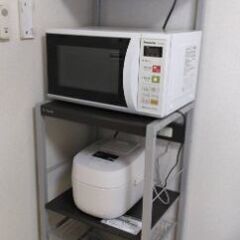 台所スッキリ！台所小物家電の収納に便利なラックをお譲りします。