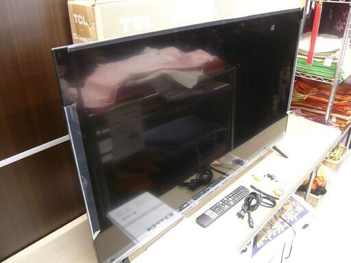 43型 4Kチューナー内蔵 液晶テレビ TCL 43P635 2022年製 中古 初期化済み 苫小牧西店