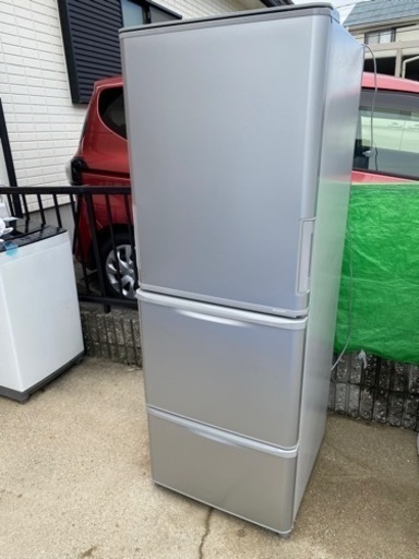 お薦め品‼️激安‼️どっちもドア‼️シャープ3ドア冷蔵庫350L 2020年