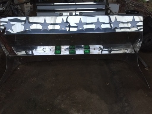 ビックサム　バイザー　デコトラ　引き取り限定