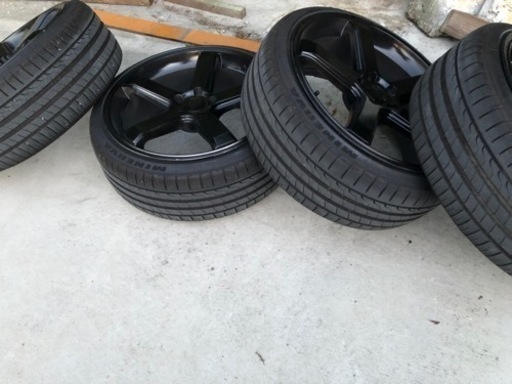 20インチ　ホイール　8.5j バリ目