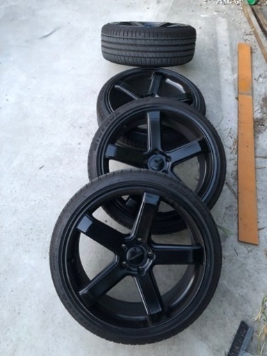 20インチ　ホイール　8.5j バリ目