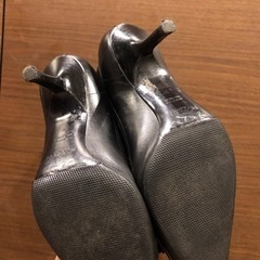 値下げイブサンローラン　ハーフブーツ　ブラックの画像