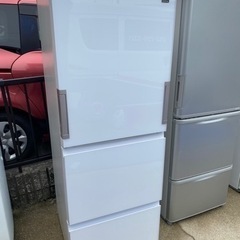 超お薦め品‼️激安‼️長期保証あり‼️シャープガラストップ3ドア冷蔵庫どっちもドア 2021年