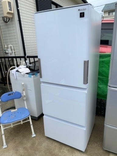 超お薦め品‼️激安‼️長期保証あり‼️シャープガラストップ3ドア冷蔵庫どっちもドア 2021年