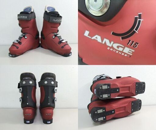 LANGE 27.0-27.5cm スキーブーツ BANSHEE- 115 アウトソール 317mm 9.5/42.5 ラング ブーツ
