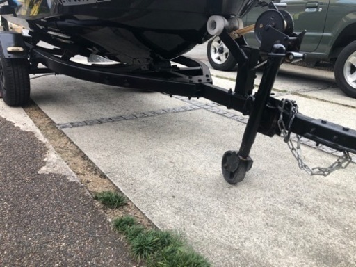 軽トレーラー　車検たっぷり　書類あり