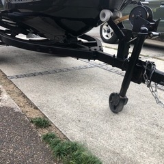 軽トレーラー　車検たっぷり　書類あり
