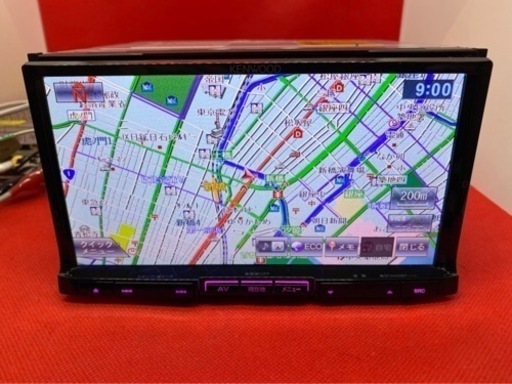 KENWOOD 最上級　MDV-727DT フルセグTV  新品バックカメラ付き　そ-2