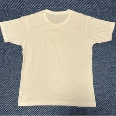 【UNIQLO】Tシャツ_白、L、薄い生地の画像