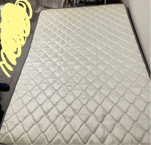 【ニトリ／美品】ダブル ポケットコイルマットレス(EP 厚さ20cm)