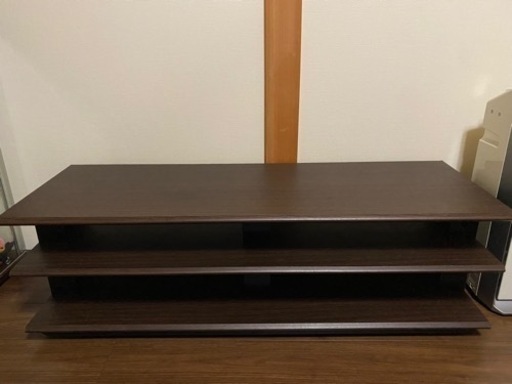 テレビ台　ダークブラウン　美品