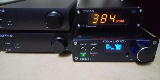 FX AUDIO D802J 　新品同様　お売りします