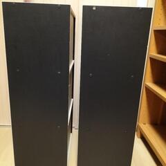 カラーボックス　白&黒　2個セットの画像