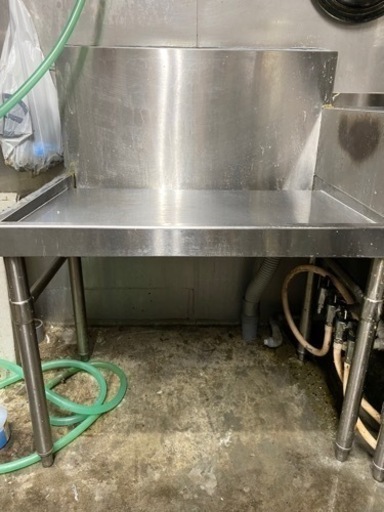 ガスコンロ台　排水溝あり