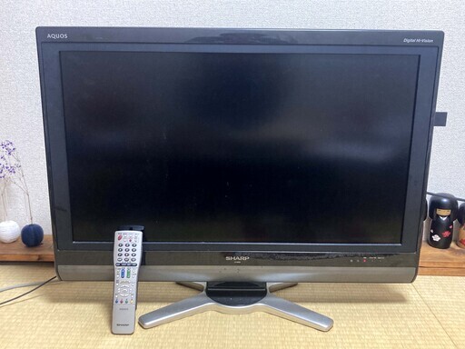 シャープ 32V型 液晶 テレビ AQUOS LC-32DE5B ハイビジョン 2009年モデル