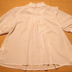 archives　半袖ブラウス(白)の画像