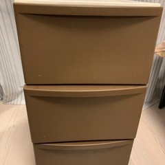 ★引渡先決定)衣装ケース【ニトリ, プラスチック, 2年半使用】...