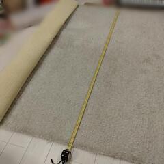 毛足の長い白い絨毯