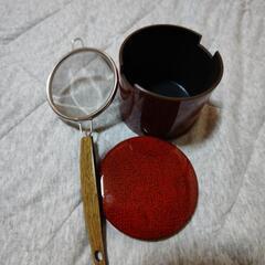 お茶の道具の画像