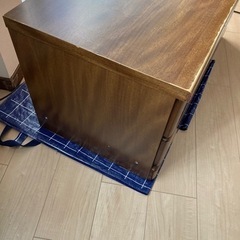 木製　キャビネット　の画像