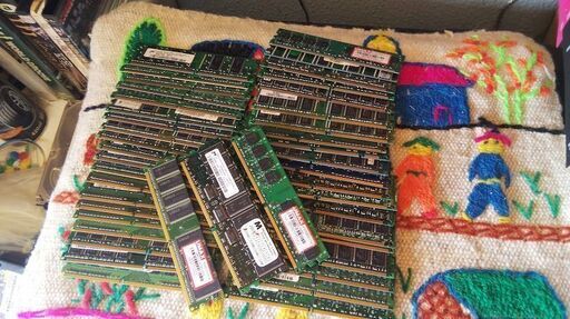 デスクトップ用メモリ　43枚　重量約1Kg