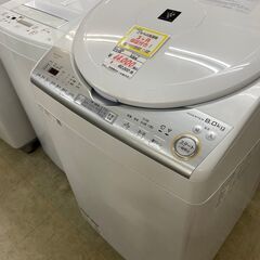 リサイクルショップどりーむ荒田店No.3346　目玉商品！洗濯機　シャープ　プラズマクラスター！8.0㎏　定価9万円！