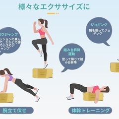 【新品・送料無料】トランポリン クッション 子供から大人まで使用できる　室内用 4層の弾力構造　静音設計の画像