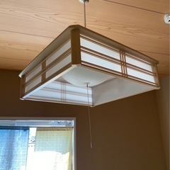 和室照明器具ｱｲﾘｽｵｰﾔﾏLED 美品！至急！