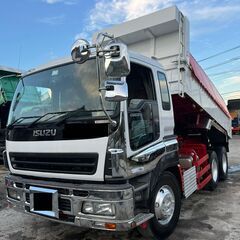 【 1年検付き】いすゞギガ　ダンプ　型式PJ-CXZ51K6　L...