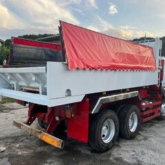 【 1年検付き】いすゞギガ　ダンプ　型式PJ-CXZ51K6　Lゲート　最大7,900kg　馬力370ps  平成19年式の画像