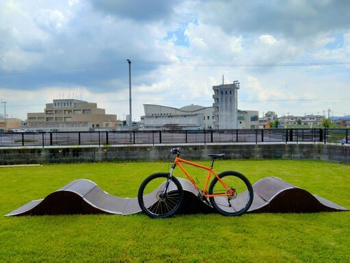 BMX MTB パンプ 携帯 練習台（hayabusa | TUBAGRA ツバグラ）