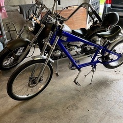 自転車　アメリカン　チョッパー　ローチャリ　レア　美品の画像