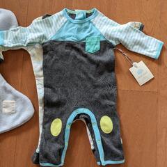 新生児　おくるみ　ロンパース　カバーオール　肌着　タッペンス＆クランブル 星型　アフガン スターラップの画像