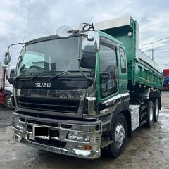 【１年車検付き】いすゞギガ　 ダンプ　型式PJ-CXZ51K6　馬力370ps　走行距離70万㎞　最大積載量9,200㎏　平成18年式の画像