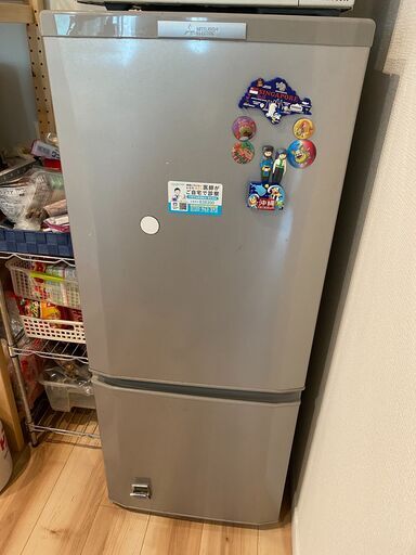 ◆中古★三菱　146L　２ドア冷蔵庫【MR-P15Y】♦♦♦♦