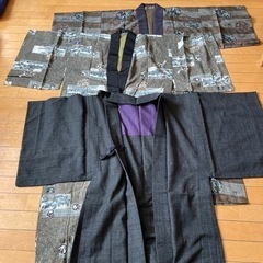 中古メンズ和服いろいろ［ガウンや衣装などにどうぞ］の画像