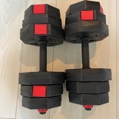 ダンベル10キロ✖️2の画像