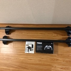 【売ります】THULE753 ベースとスクエアバーのセット