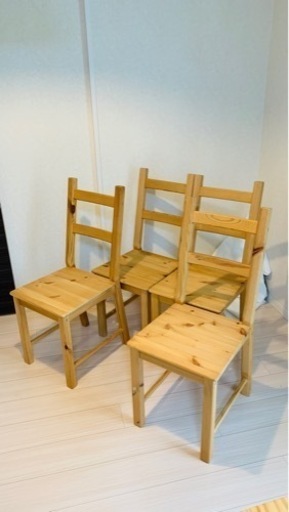 IKEA イケア チェア 4脚セット リビング