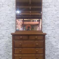 INT-37 大塚家具 クインチェリー ドレッサー 鏡台