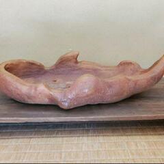 信楽焼き　変わり鉢の画像