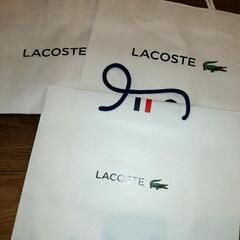 LACOSTE　紙袋　3枚セット